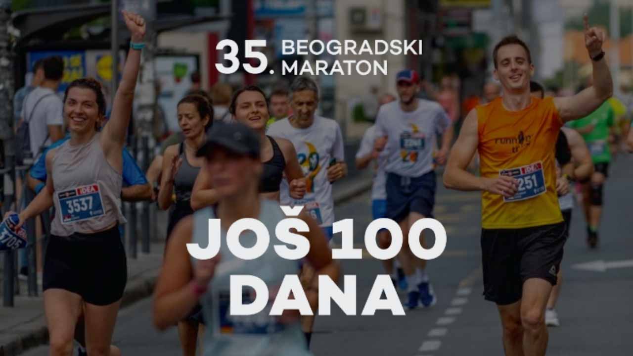 Još 100 dana do 35. Beogradskog maratona